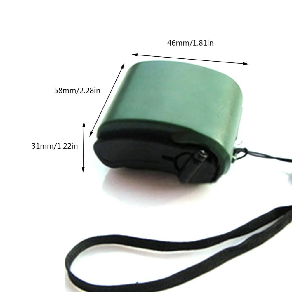 Мини Ручной USB радиофонарик зарядное устройство для сотового телефона
