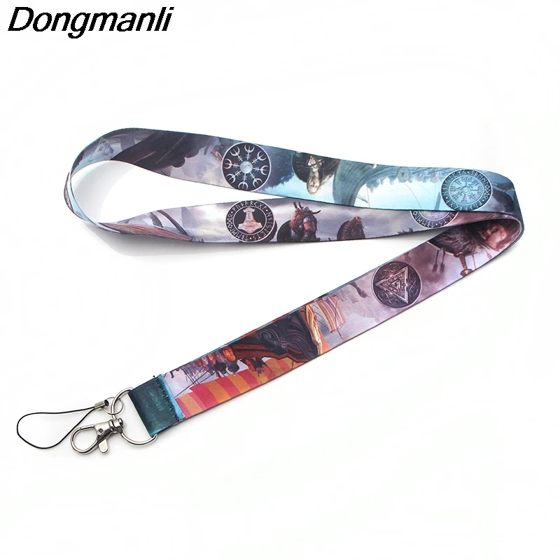 PC160 Viking бейдж со шнурком ID Lanyards/Мобильный телефон Веревка/ключ нашейные ремешки Ремешки