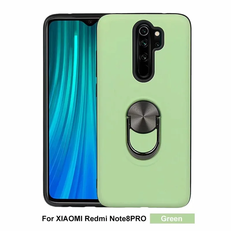 Для Xiaomi Redmi Note 8 Pro Чехол с магнитным кольцом-держателем противоударный защитный силиконовый чехол для Redmi 8 8A чехол s Fundas