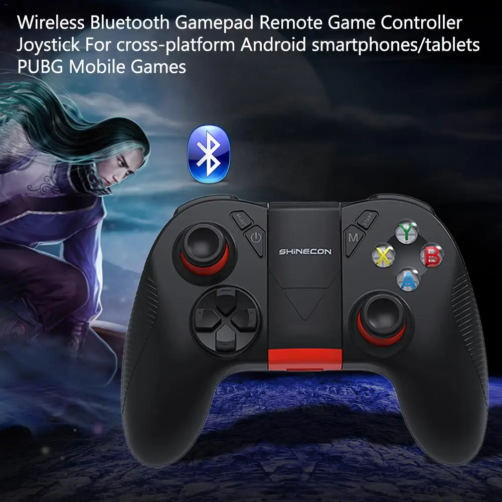 Беспроводной Bluetooth Джойстик пульт дистанционного управления игровой джойстик для кросс-платформенных смартфонов Android планшетов геймпады