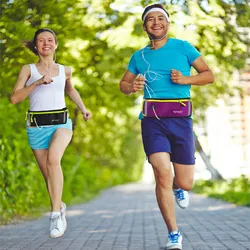 Outdoor Pouch Multifunctional Belt Pack Sports Bags Men Women Waterproof Cycling Running Gym Bags Phone Pack Portable Waist Bags
