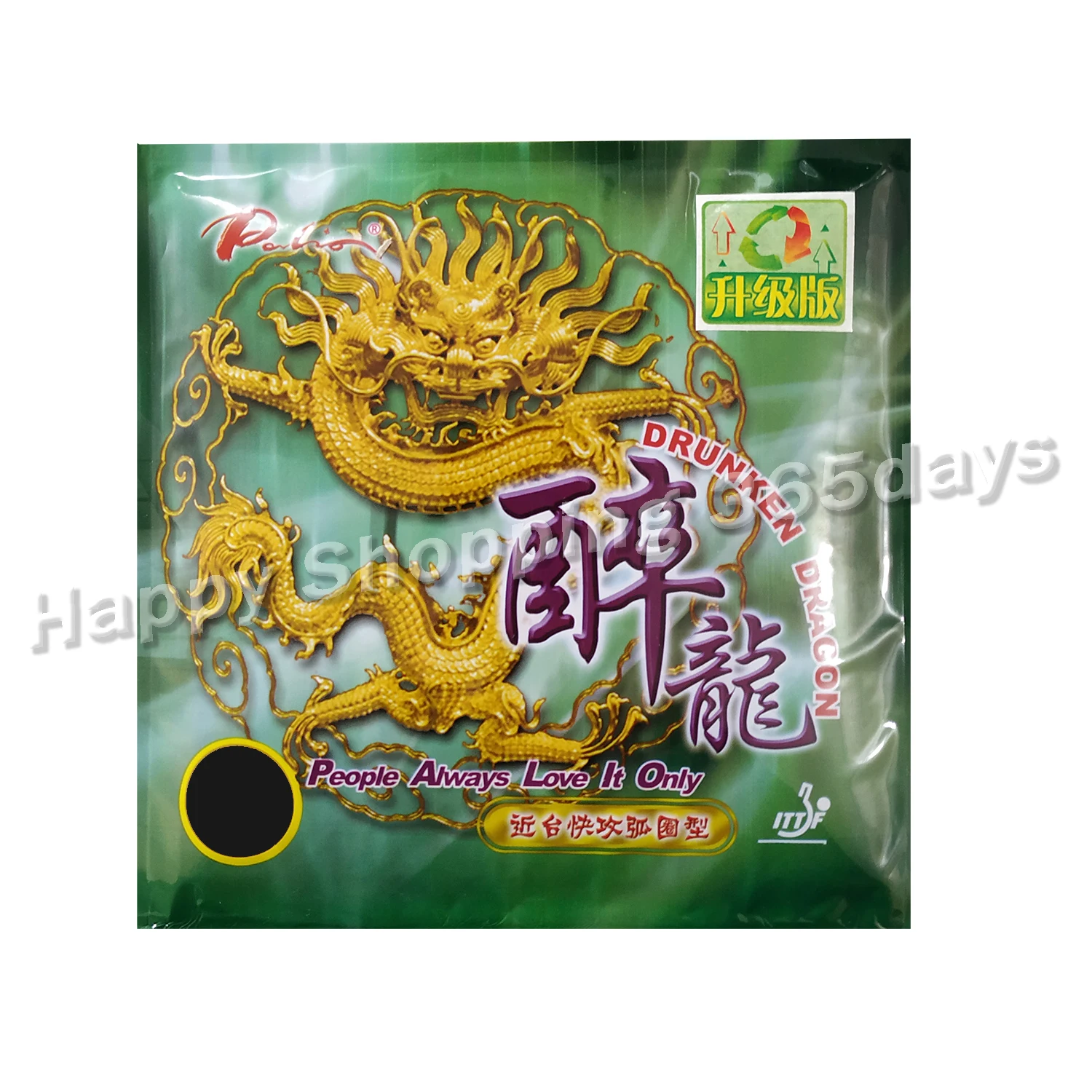 Palio Drunken Dragon pips-в настольном теннисе/pingpong резиновый с губкой