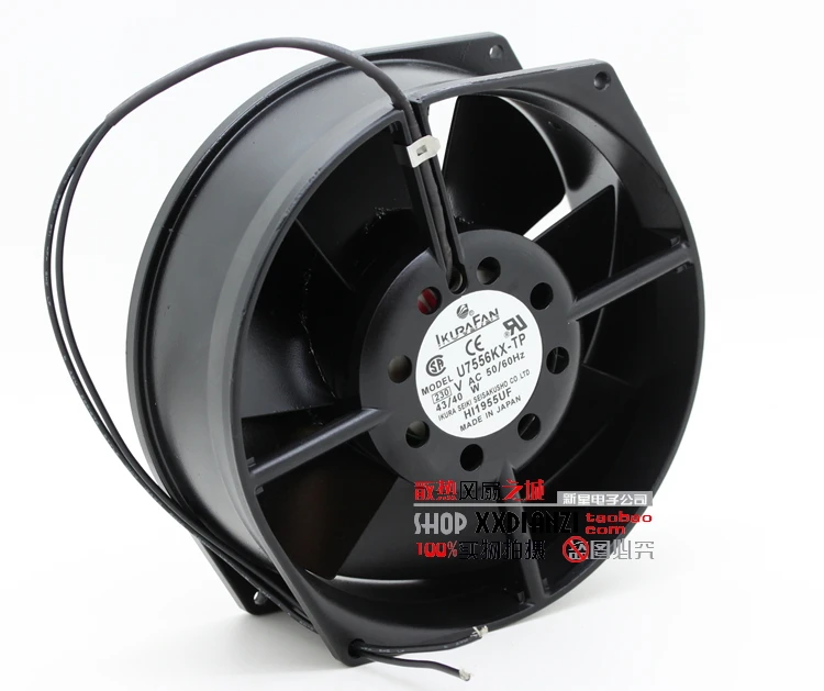 

New fertile IKURA high temperature resistant fan U7556KX-TP