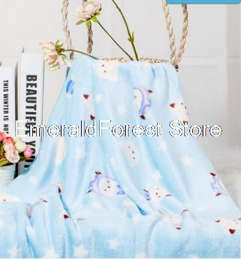Высококачественная плотная фланелевая ткань двухсторонняя Коралловая фалаис ткань детская одежда плюшевое постельное белье 100 см* 160 см(185 см - Цвет: 797-13