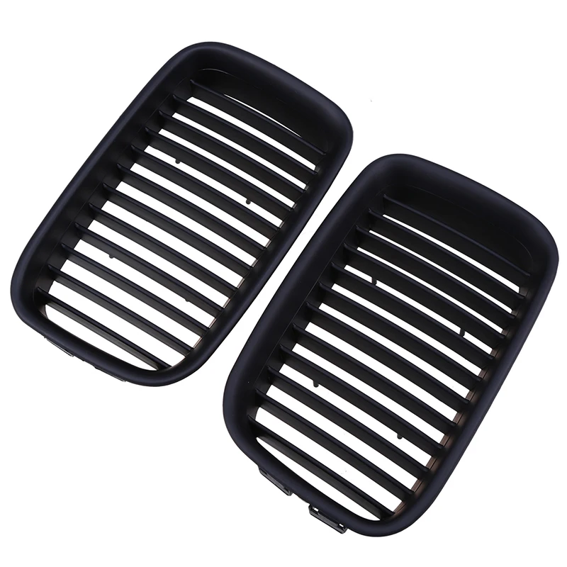 Posbay матовые черные автомобильные грили для BMW 3 Series E36 купе 318ti/320i/323i 1991 1996