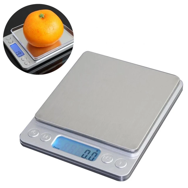 Jiguoor LCD Digital Scales Balance Scale Kitchen Tea Baking Weighing Scale  Mini Precision Electronic Grams Weight Convenience