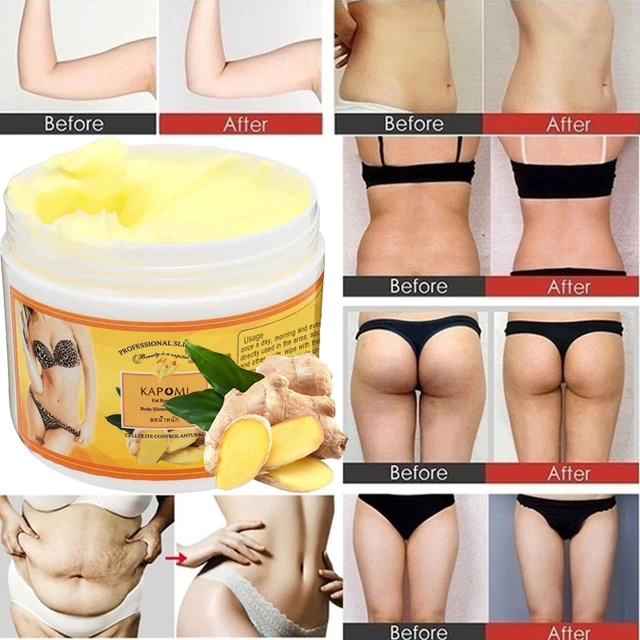 Ginger Fat Burning Cream Anti-cellulite Fat-Lossing Cream Body Weight Loss Slimming Massage Legs Legs Effectively Reduce Cream 3