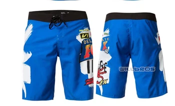 

Delicate Fox Men's Summer Short Pants Motorbike Motocross Scooter Riding Victory Stretch Board Blue Shorts