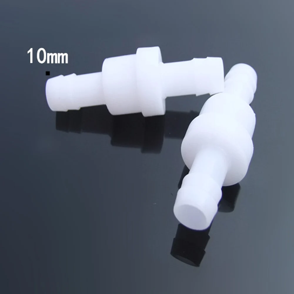 1PCS 3 / 4 / 5 / 7 / 10mm Plastic One Way Inline Check Valve Gas Air Liquid Water Fluids Valve Equal-diameter Aquarium Air Pump