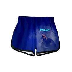 Rapper Drake/женские модные шорты в уличном стиле с 3D принтом в стиле поп в стиле Харадзюку, Лидер продаж 2019 года, Повседневная летняя сексуальная