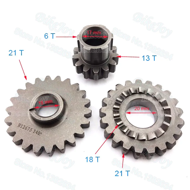 YX 150 160 холостой привод мост Kick Start шестерни для YX 150cc 160cc Pit Dirt двигатель велосипед Minicross мотоцикл