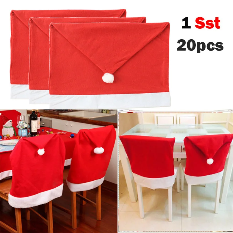 santa hat chair covers set of 2