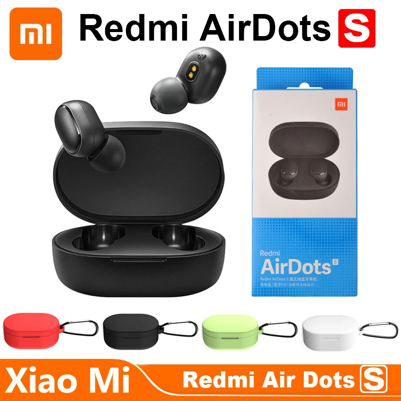 В наличии оригинальные Xiaomi Redmi Airdots S TWS Bluetooth наушники стерео бас 5 0 гарнитура с