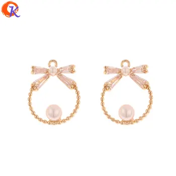 

Cordial Design 20Pcs 12*15MM Jewelry Accessories/Charms/Genuine Gold Plating/DIY Making/Hand Made/Rhinestone Earring Findings