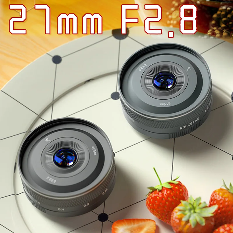 Рок-звезды 27 мм F2.8 гуманитарные науки объектив для Nikon Z Canon EF-M M4/3 Fujifilm XF Sony E mount Leica