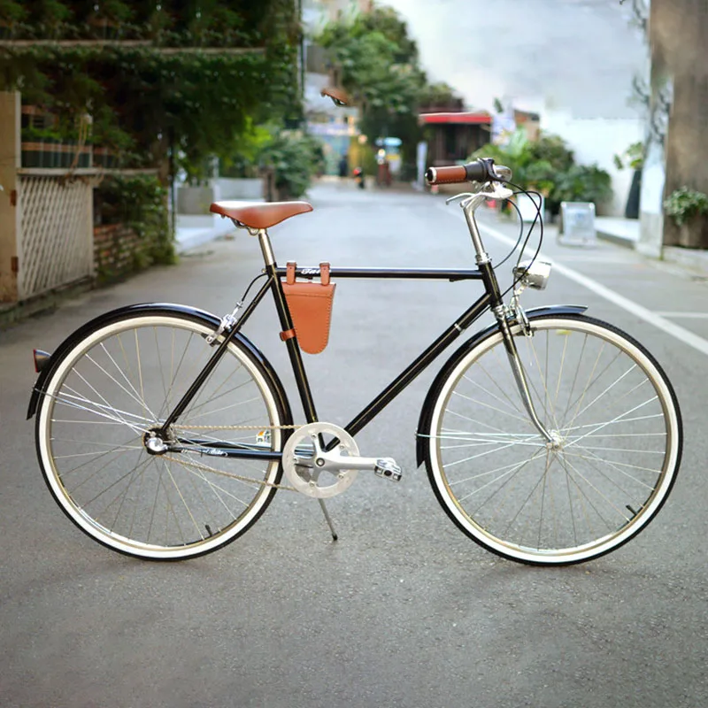 Commuter bike 26 pollici Interno 3 velocità ruota della bici della strada  al Cromo molibdeno Acciaio retro della bicicletta single speed vintage bike  telaio 50 centimetri|Bicycle| - AliExpress