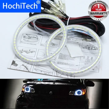 

for Smart Fortwo W451 Mk2 2008 2009 2010 2013 2014 Ultra bright SMD white LED angel eyes halo ring kit