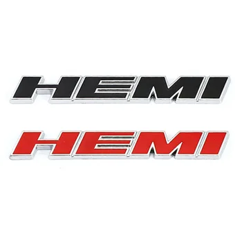 

10pcs 3D Metal Car Sticker for HEMI Logo Emblem Nameplate Badge Decals for RAM 1500 2500 3500 Jeep Dodge Challenger Decals Car