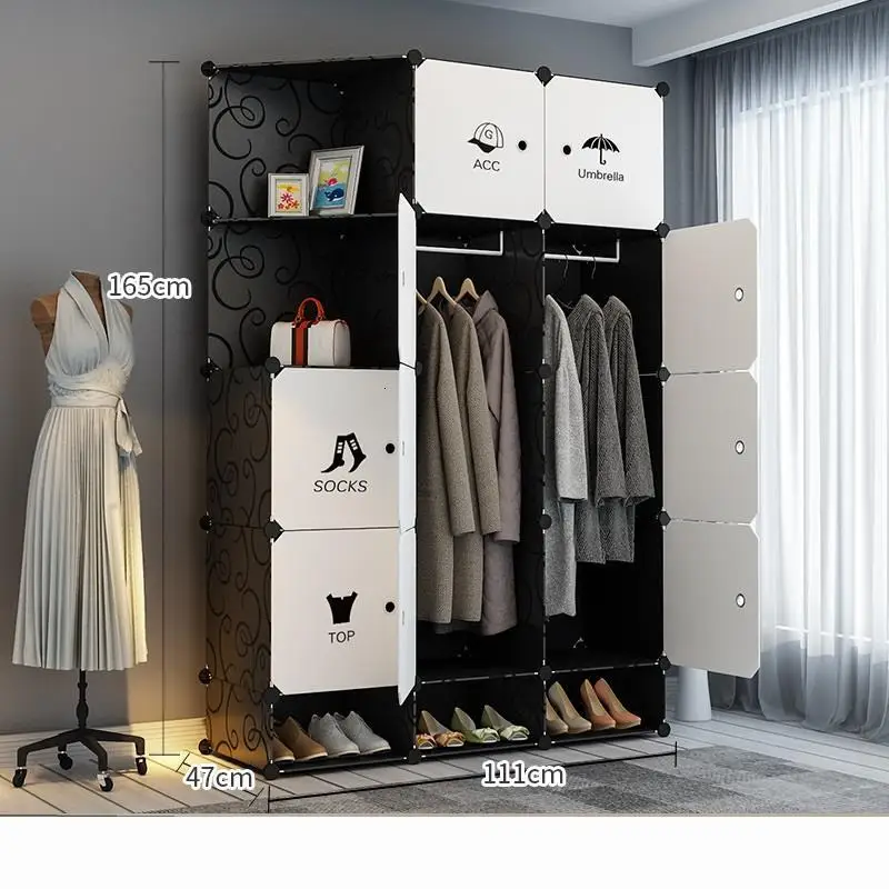 Moveis Armario De Armazenamento Guarda Roupa Mueble мебель для спальни шкаф гардероб - Цвет: Number 33