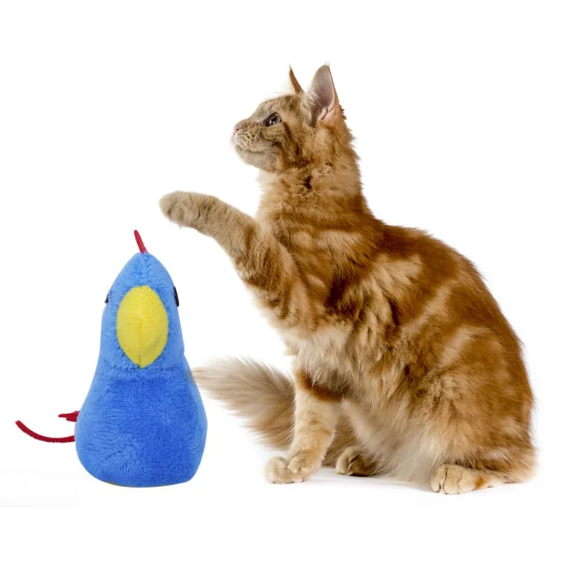 Pet Плюшевые Интерактивные игрушки милые цыпленок куклы для кошек Мягкие Плюшевые Интерактивные игрушки для котят