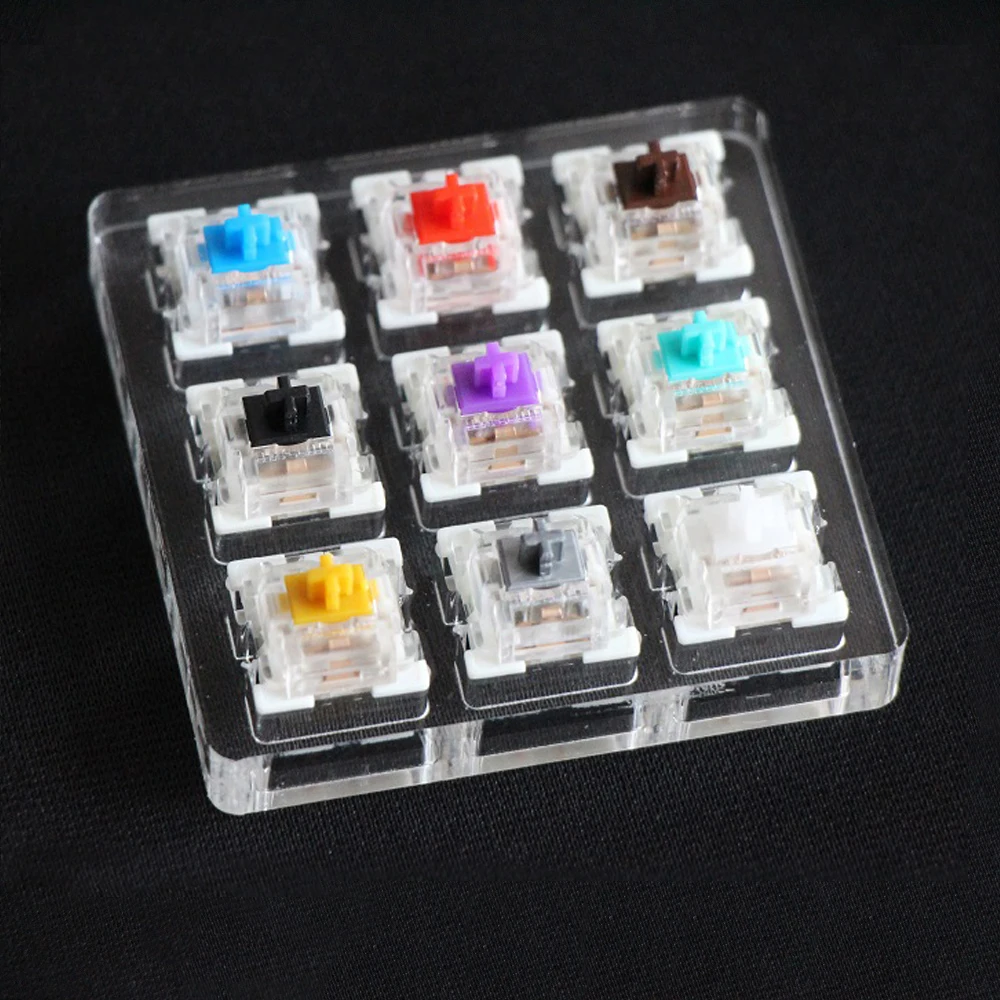 Outemu-testador de Teclado Mecânico Azul Vermelho Marrom Preto Roxo Verde Ouro Prata Silencioso Branco Eixo Jogos Personalizar - Imagem 3