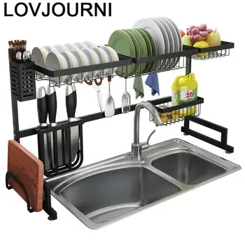 

Escurridor De Platos Dish Drainer Keuken Stainless Steel Cozinha Mutfak Cuisine Cocina Organizador Kitchen Storage Rack Holder