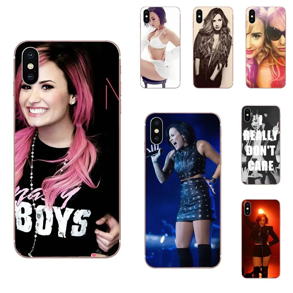 

Pop Singer Demi Lovato Soft TPU Protector Cases For Huawei P7 P8 P9 P10 P20 P30 Lite Mini Plus Pro 2017 2018 2019