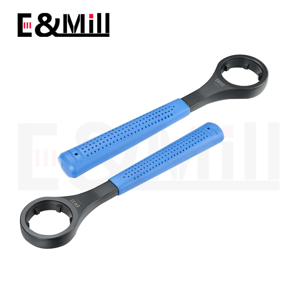 산업용 고급 BT30 BT40 BT50 ER16 ER20 ER25 ER32 ER40 풀 스터드 렌치 CNC 스핀들 툴 홀더 너트 렌치 도구 스패너