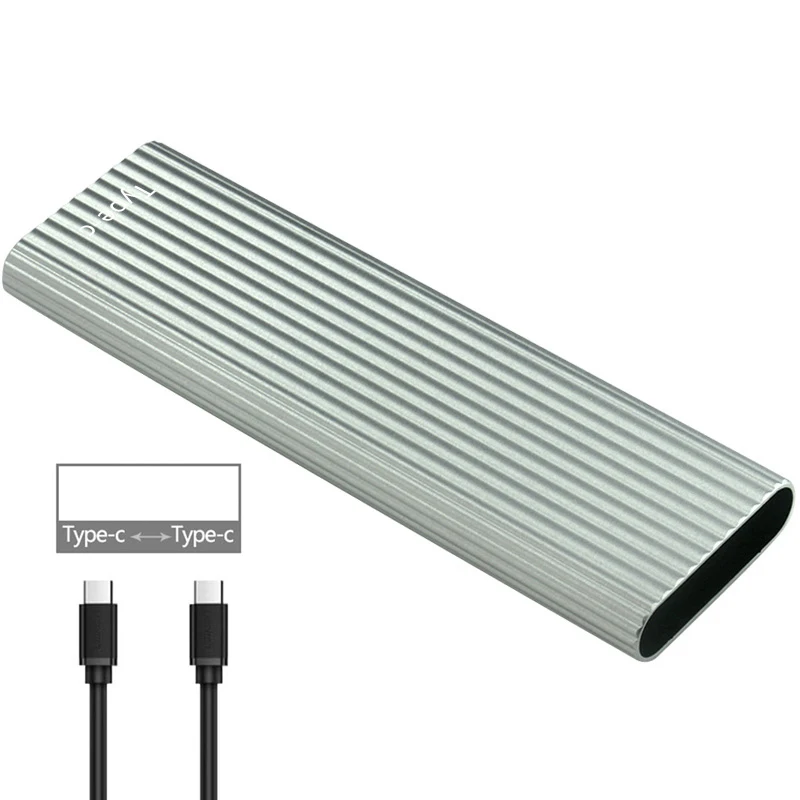 H1111Z M2 SSD чехол NVME SSD корпус M.2 для usb type C алюминиевый корпус для NVME PCIE M ключ SSD диск NVME SSD коробка