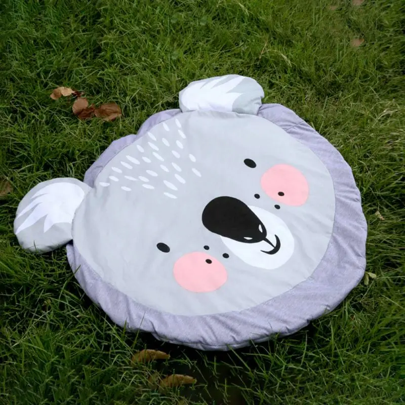 Детский игровой коврик милый мультфильм коала дети ползают круглый коврик Детская комната Декор коврики Colchoneta
