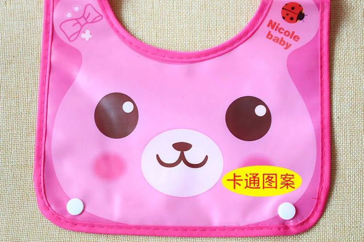 New Style BABY'S Silicone Bib Children-in-Stereo-Dismantling Baby Feeding Bib Mom And Baby Agent to Join