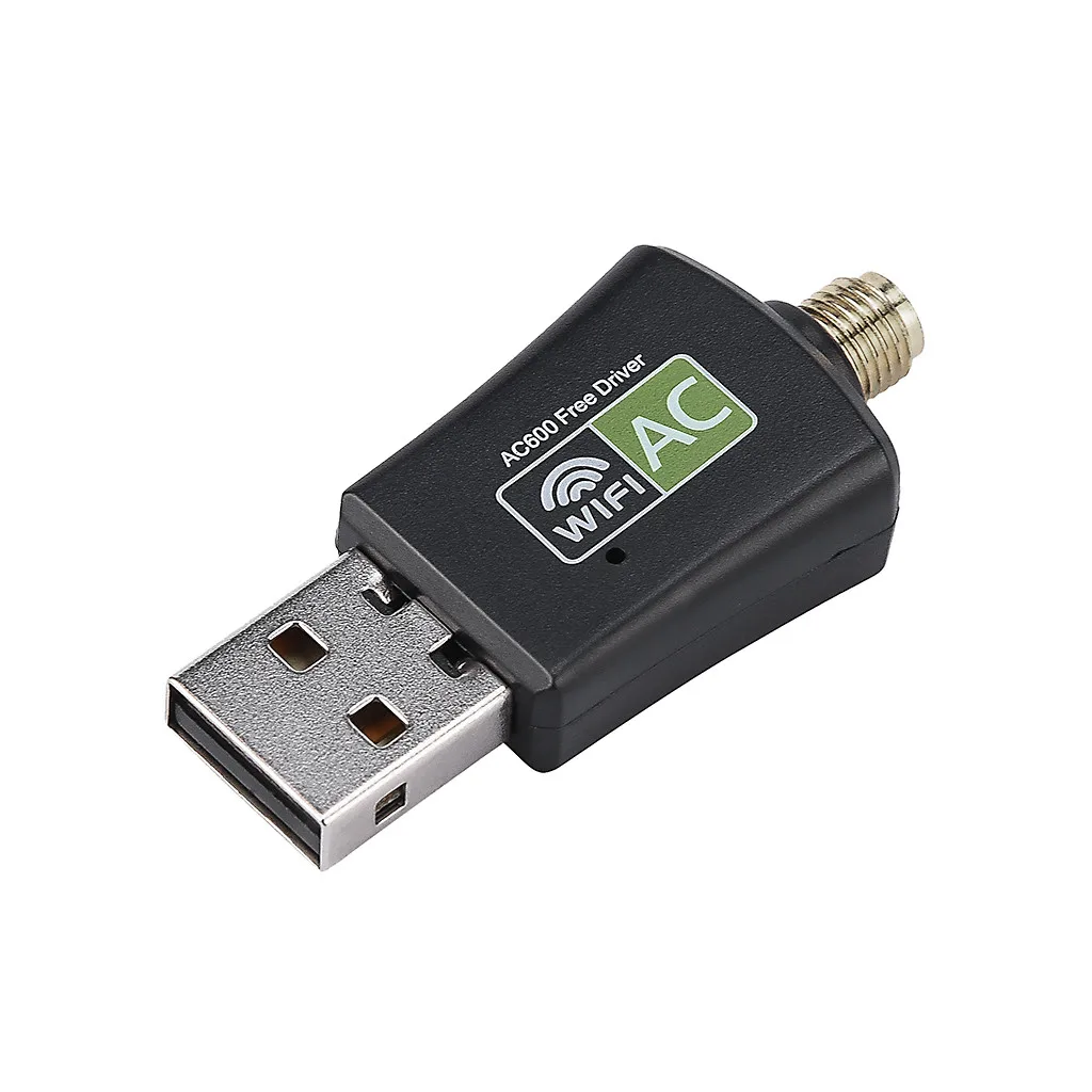 [Драйвер Бесплатно] беспроводной USB WiFi адаптер Perseveres AC600 WiFi ключ 5 ГГц/2,4 ГГц сетевой удлиннитель маршрутизатора сигнал Boost# G20