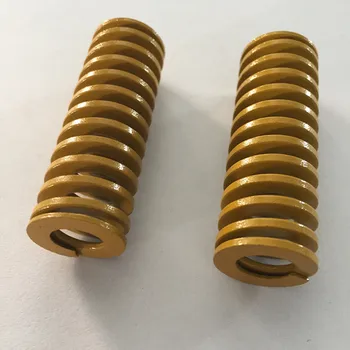 

2Pcs 22 x 11 x 25/45/65/75/90/150mm Compression Die Spring Lighter Load Yellow