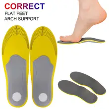 1 пара 3D Премиум удобные ортопедические стельки для обуви с высокой поддержкой свода стопы для мужчин и женщин 8ODW
