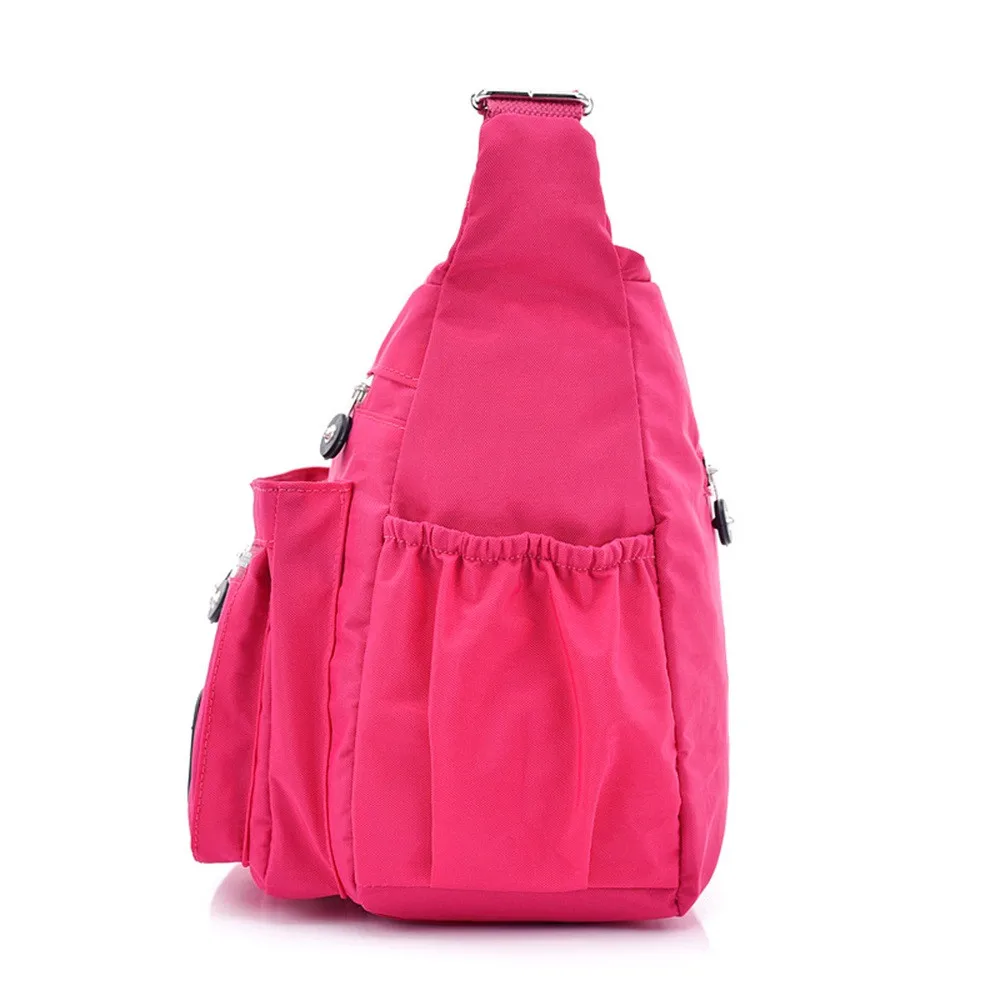 Женские сумки на плечо, Женские однотонные роскошные сумки на молнии, женские дизайнерские сумки-мессенджеры, нейлоновая летняя пляжная сумка-мешок через плечо