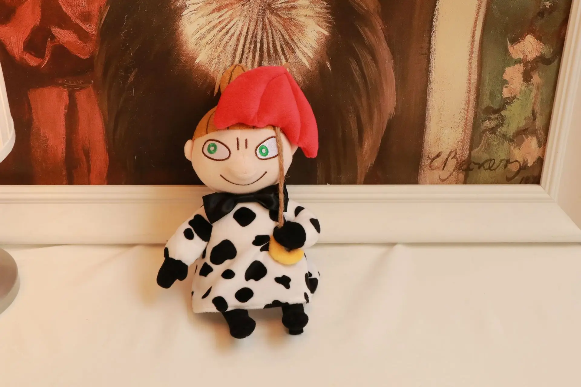 Подлинная авторизация высокое качество 25смсидя Moomin зонтик yamei милая плюшевая кукла мультфильм день рождения Рождественский подарок для мальчика и девочки - Цвет: an Umbrella