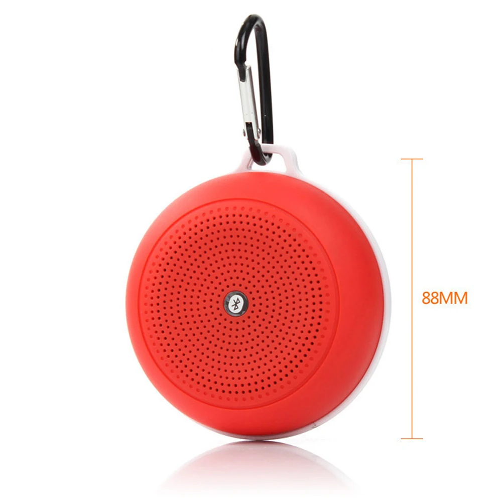 Мини Bluetooth динамик Портативный Водонепроницаемый Беспроводной Громкая Связь Динамик s, для душа, ванной комнаты, бассейна, автомобиля, пляжа и на открытом воздухе
