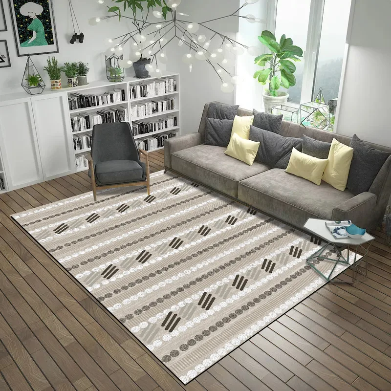 Carpet Home Bedroom Decorative Office Area Rug Nordic Simple Living Room Sofa Coffee Table Floor Mat Study Rugs | Дом и сад