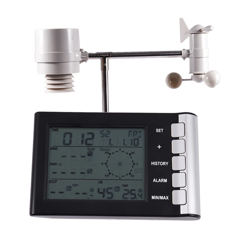 

Professional Weather Station Wind Speed Wind Temperature Humidity Rain