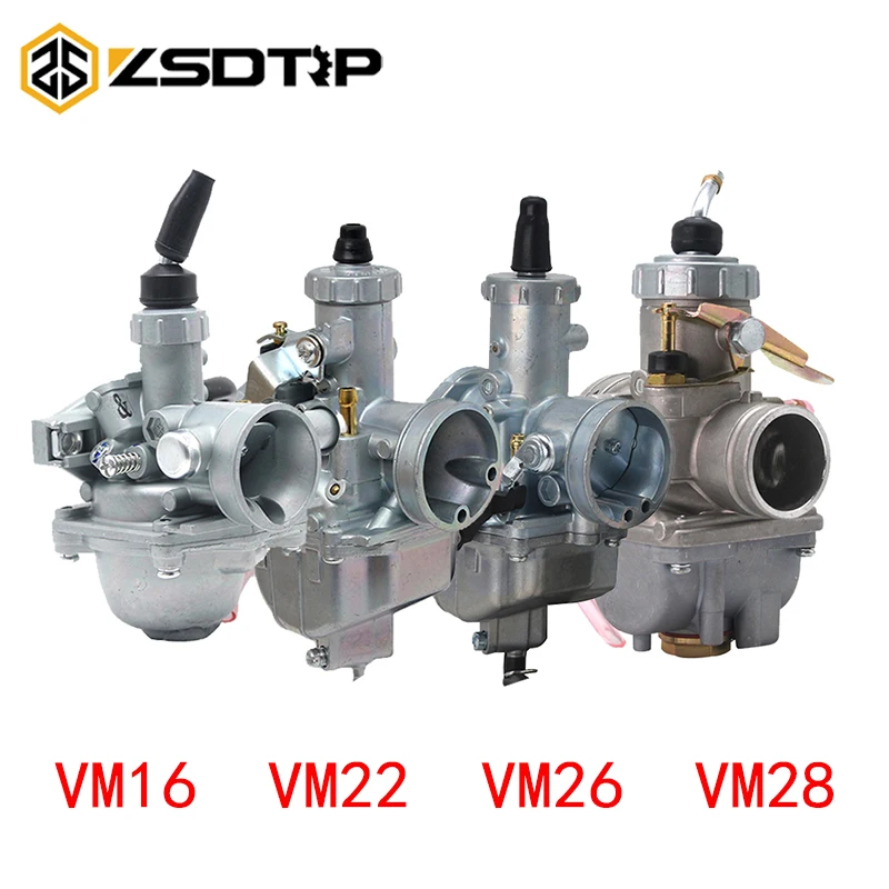 Карбюратор ZSDTRP MIKUNI VM16 VM22 VM26 VM28 подходит для мотоциклов велосипедов внедорожников