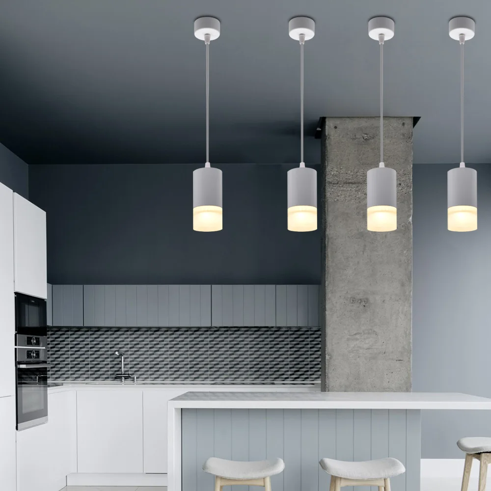 

Artpad Pendant Lamp Modern Simple Iron Lampshade Adjustable Height For Bedroom Kitchen Office LED Hanging Light Fixture