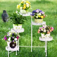 Цветок из кованого железа, пятизвездочный, для помещений, гостиной, пола, балкона, акция, многослойный Европейский цветок для денег