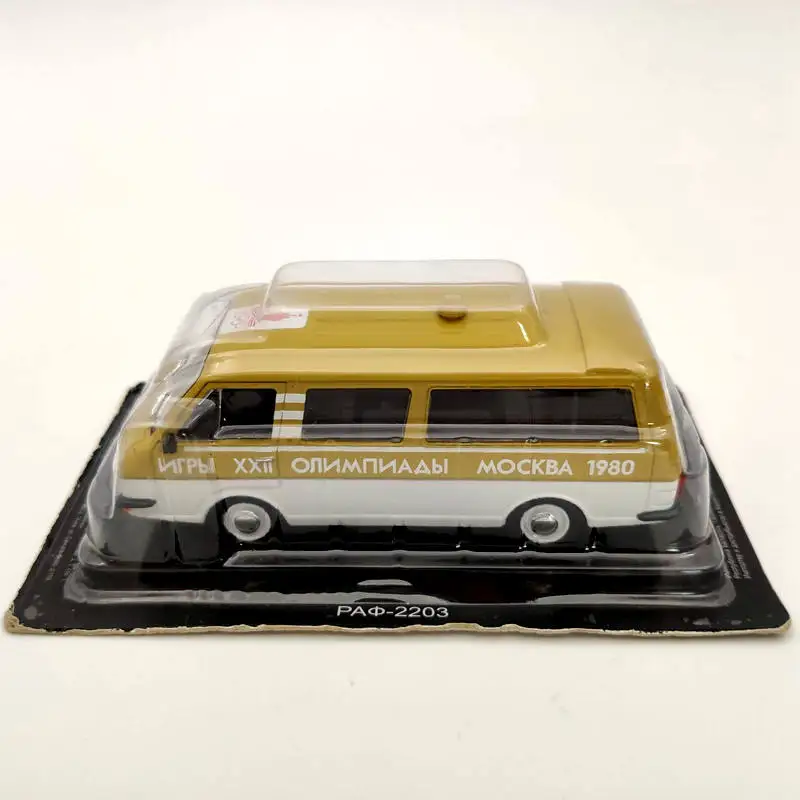 DeAgostini 1:43 РАФ-2203 СССР машины литые под давлением модели автомобилей игрушки