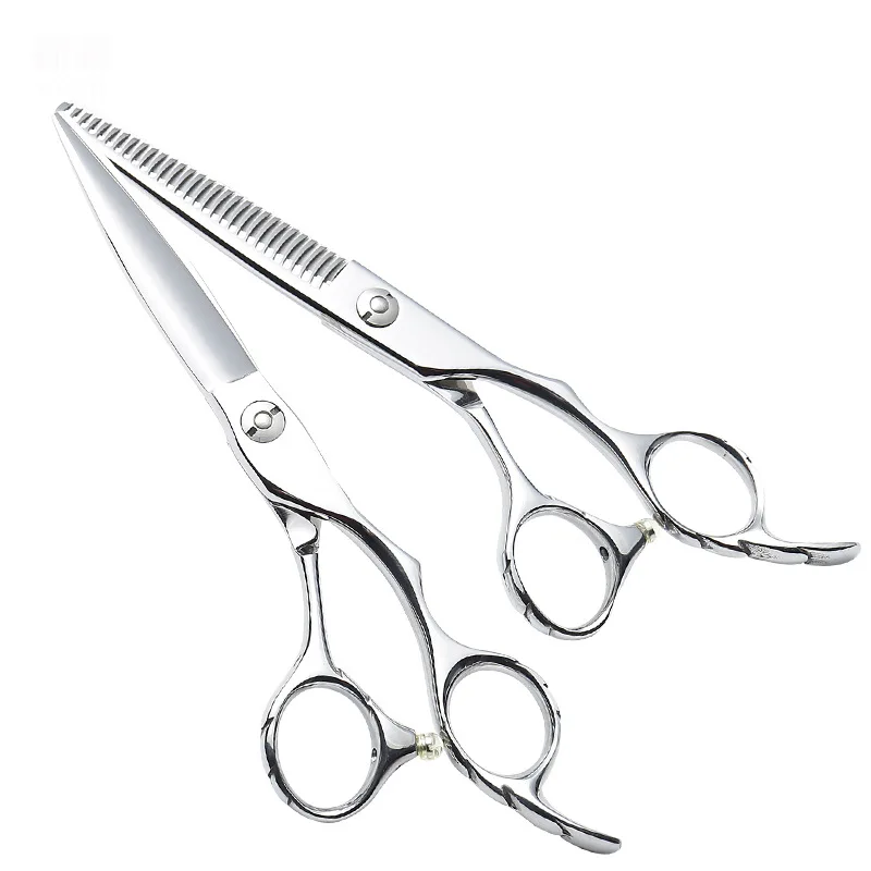 

Manufacturers Supply Cross Border Scissors Supply of Goods Xinli Anti-slip Handle Barber Scissors Suit Profession Hairdressing S