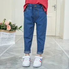 Детская одежда; коллекция 201 года; сезон осень; Новые товары в Корейском стиле; Капри-шаровары; брюки-шаровары для больших мальчиков и девочек