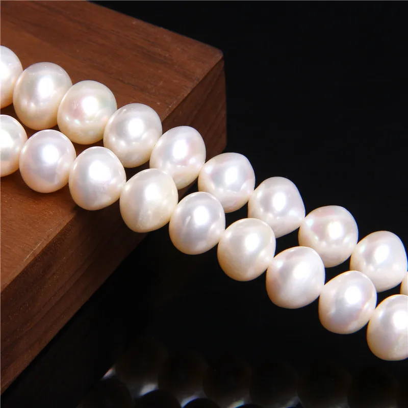 1" класс AAA 10-11 мм белый натуральный пресноводный жемчуг круглый гладкий высокий блеск свободные жемчужины бусины для DIY изготовления женских ювелирных изделий - Цвет: pearls