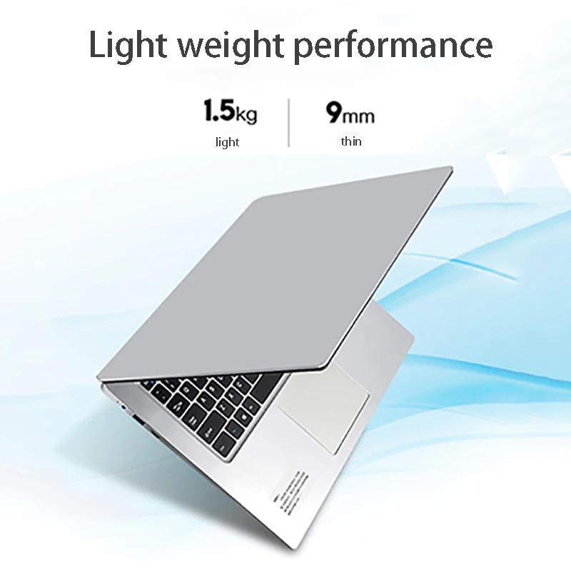 15.6 inch 4GB RAM 64GB SSD Notebook intel E8000 Quad Core Laptops 1920*1080 Win10 slim Notebook Com