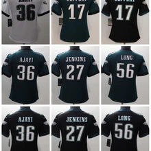 Philadelphia A+++ качественные женские 36 Jay Ajayi 17 Alshon Jeffery 20 Brian Dawkins 27 Malcolm Jenkins 56 Chris Long Jersey