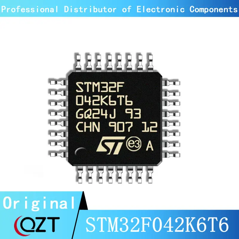 10pcs/lot STM32F042 STM32F042K6 STM32F042K6T6 LQFP-32 Microcontroller chip New spot stm32f042k4u6 stm32f042k6u6 stm32f042k4 stm32f042k6 stm32f042 stm32f stm32 stm ic mcu ufqfpn 32