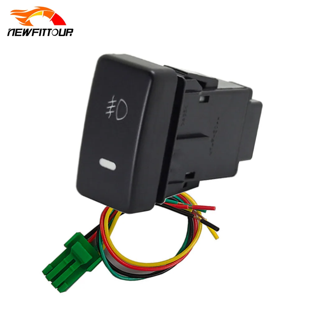 Per Honda Civic 2012 -2014 Accord Crv Fit 1Pc Pulsante Interruttore Fendinebbia Anteriore Auto Con Cavo Di Collegamento